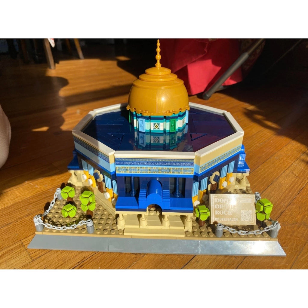 Dome Of The Rock Jerusalem Building Block Toys Set World Architecture - 983 Pcs