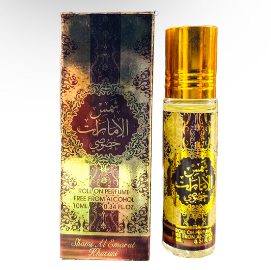 Roll On Perfume Oil 10ml -  Shams Al Emarat Khusoosi