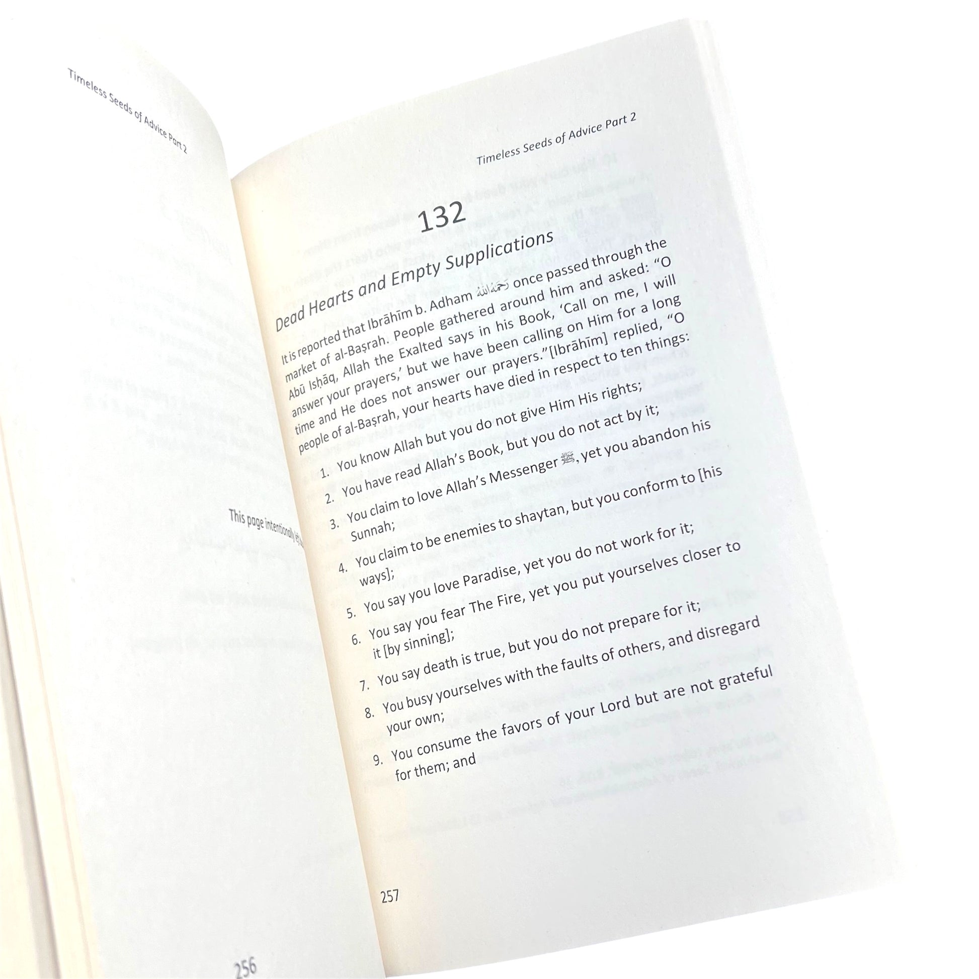 Timeless Seeds of Advice Part 2: Deeper Reflections