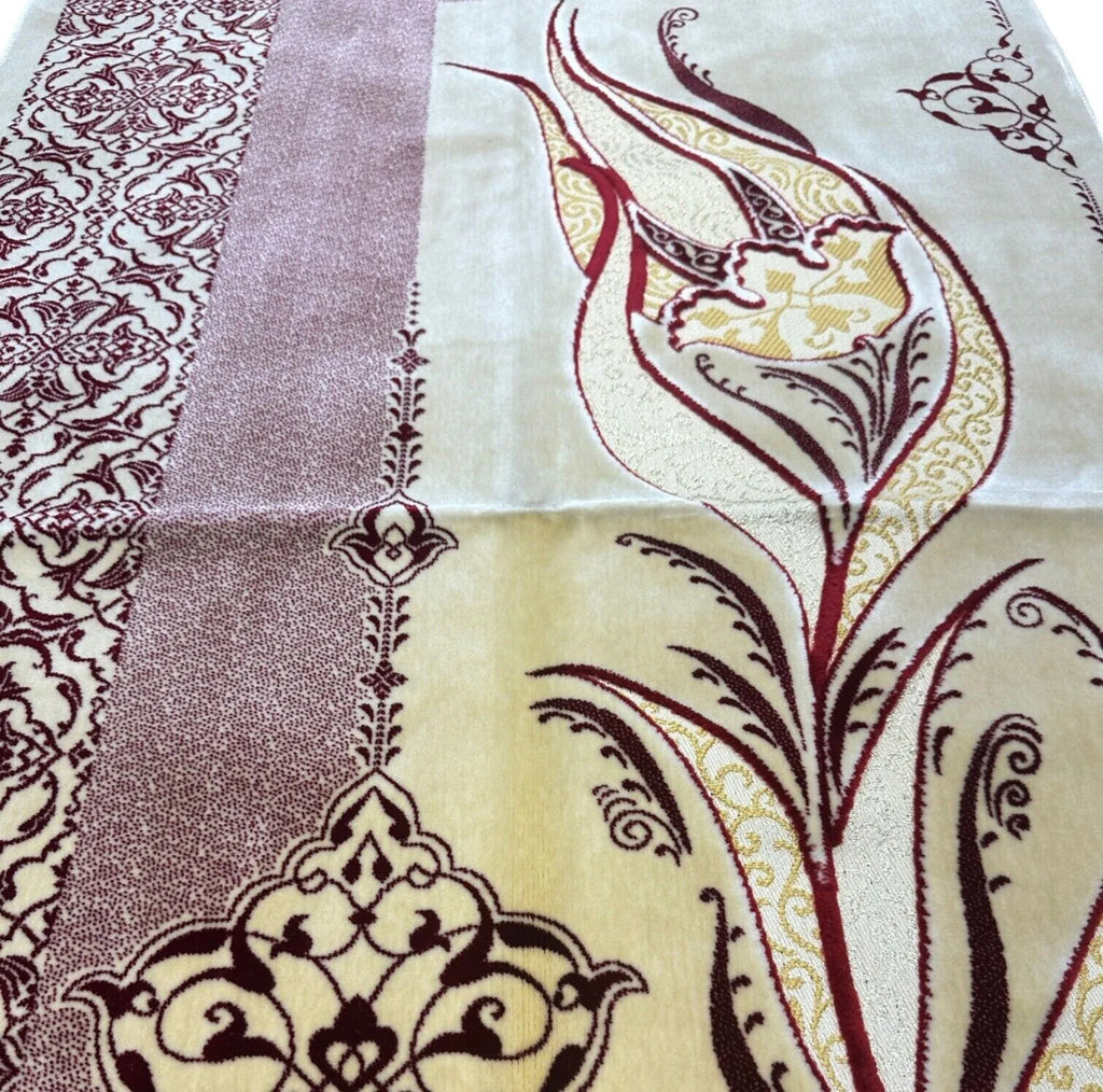 Semazen Prayer Rug - Dark Pink
