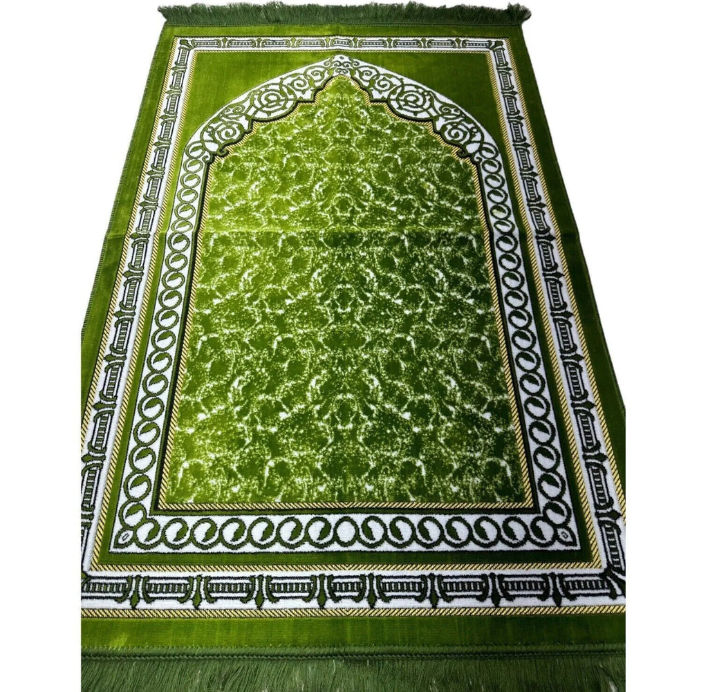 Wide Prayer Rug - Green