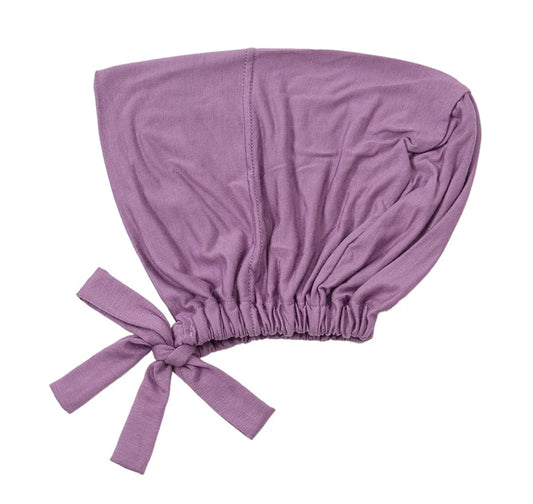 Full Tie-Back Cap - Purple