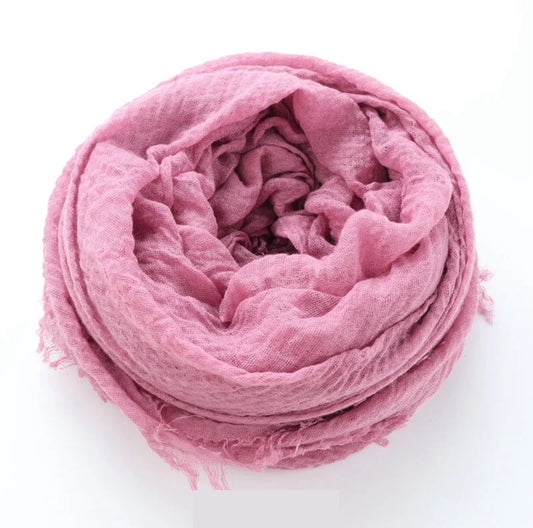 Cotton Crinkle - Pink