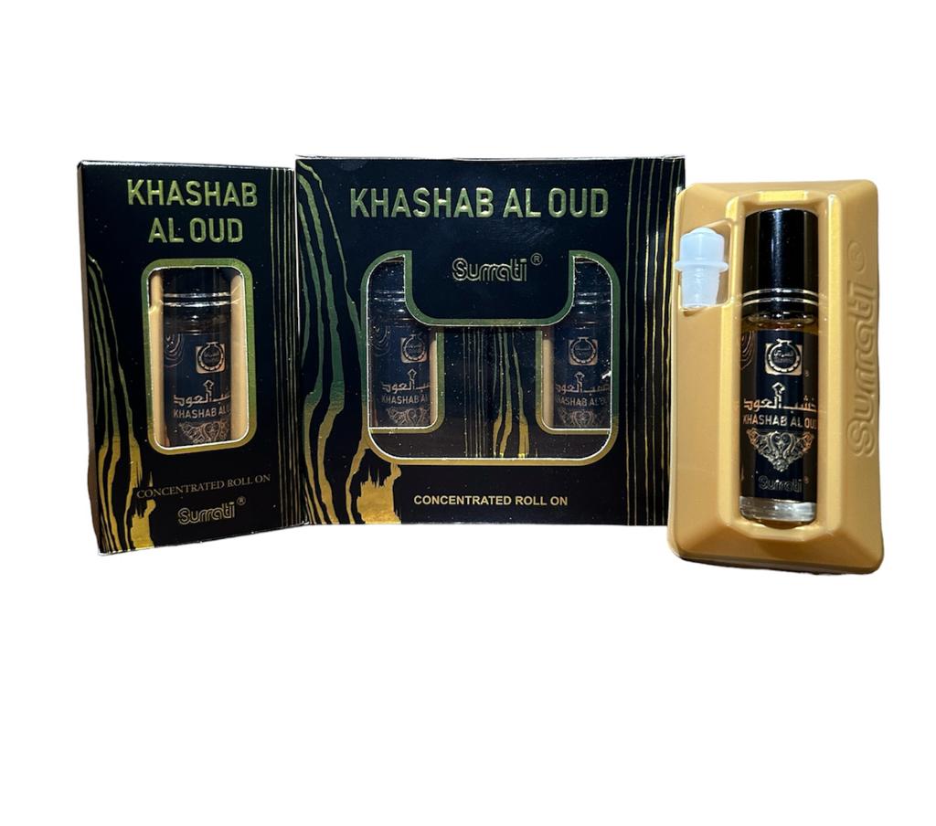 Surrati Roll On Perfume Oil - Khashab Al Oud