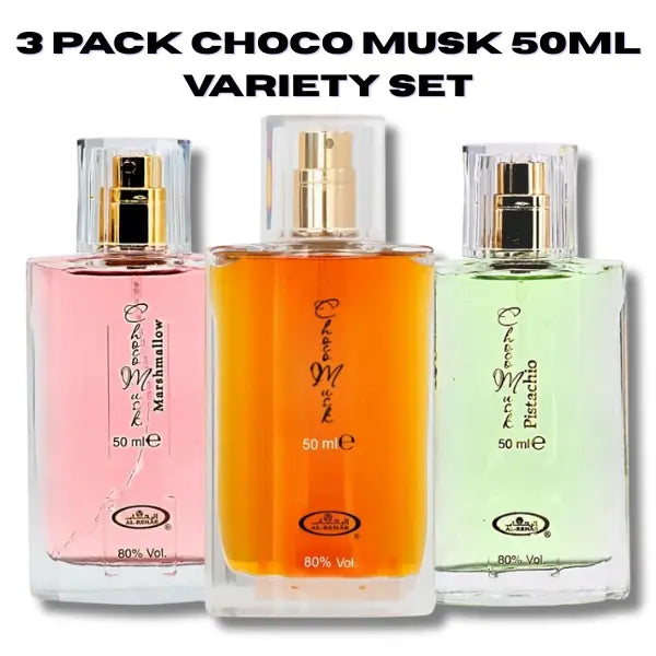 (3 Pack) Choco Musk + Choco Musk Pistachio + Choco Musk Marshmallow 50mL each