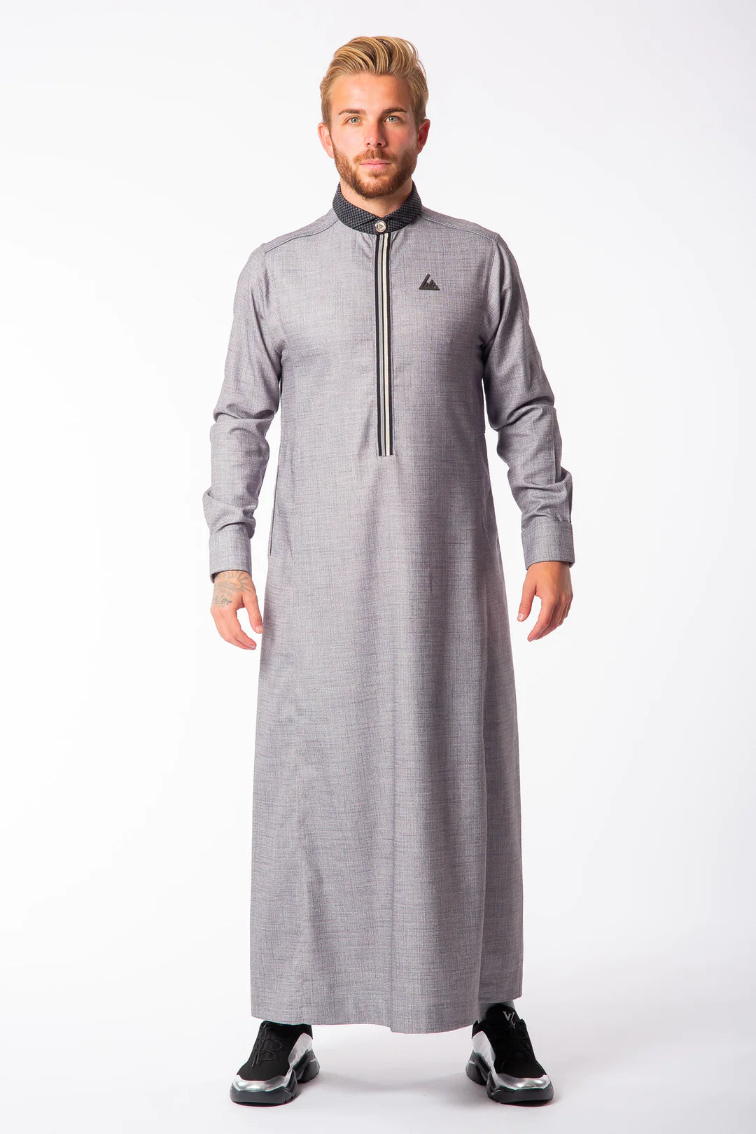 Mens Thobe AL AMEER - Gray
