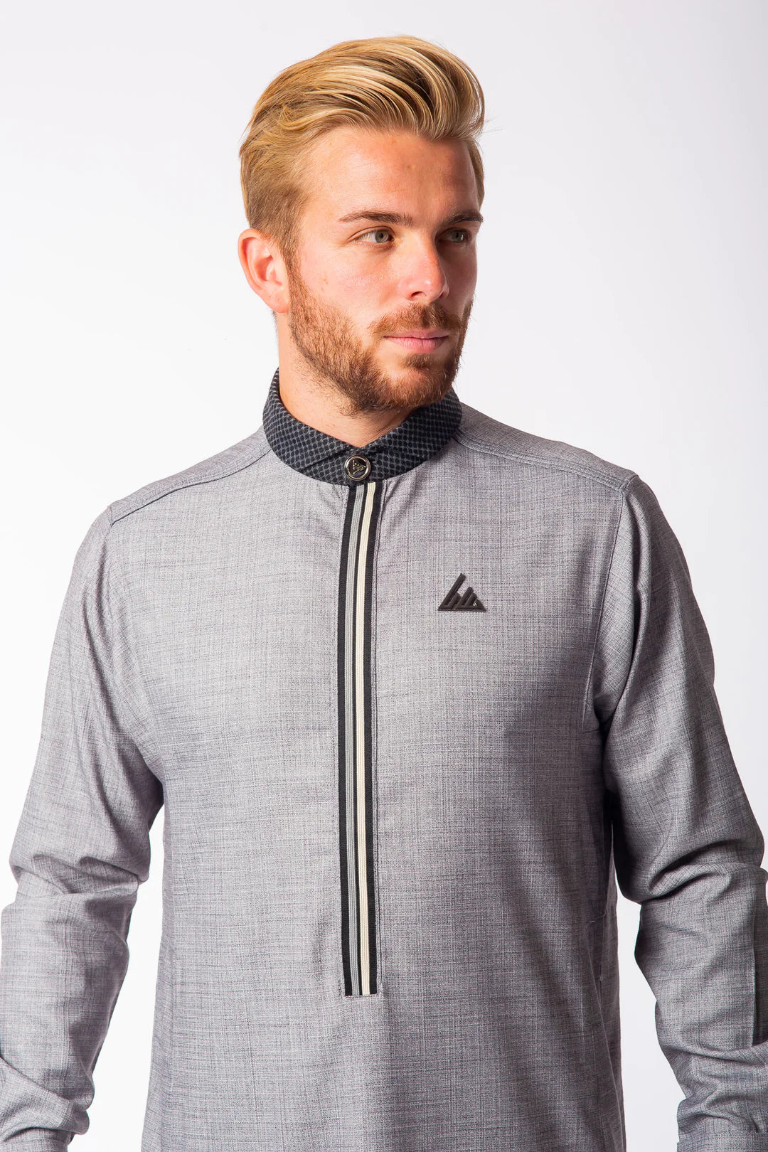 Mens Thobe AL AMEER - Gray