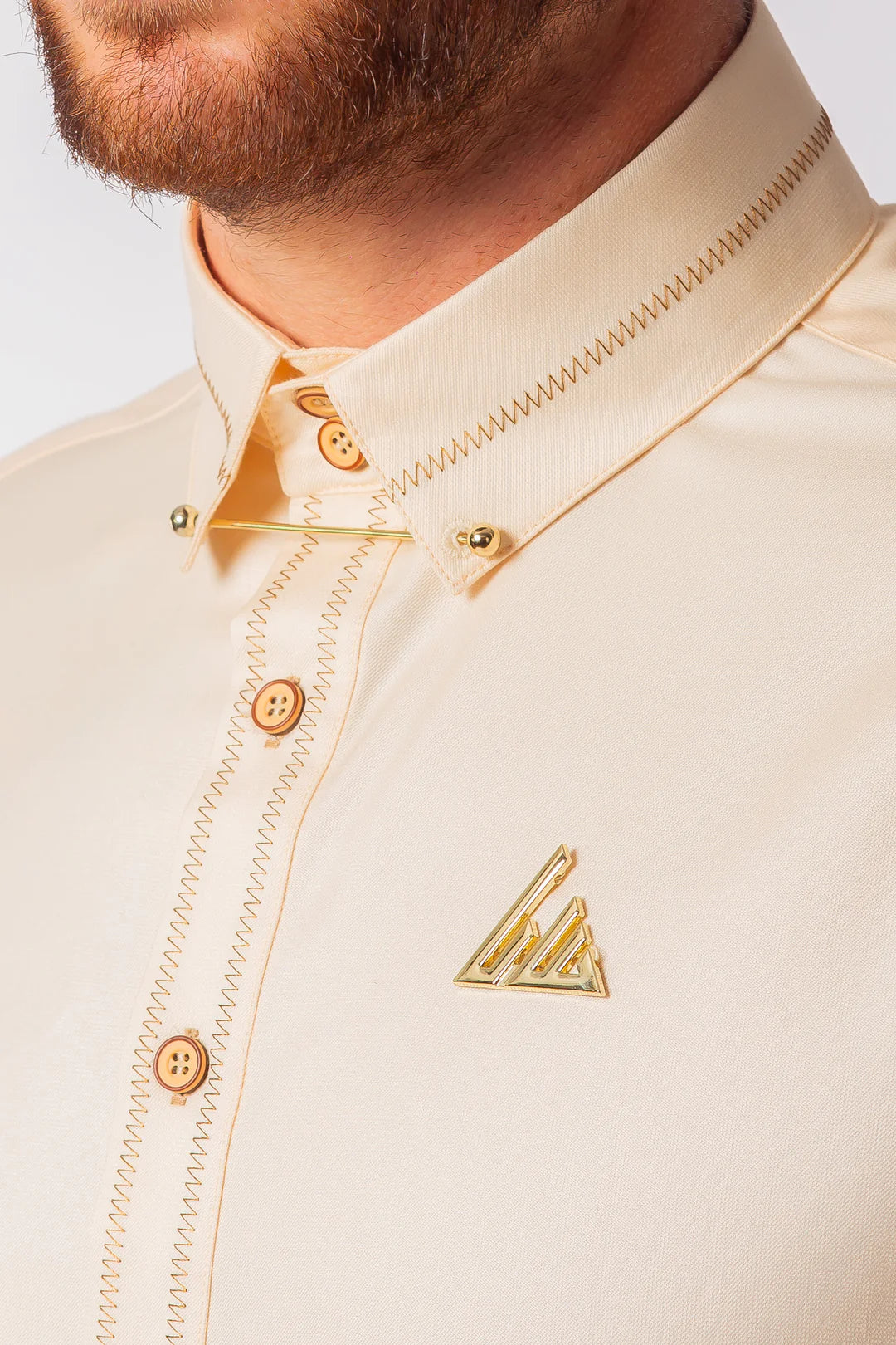 Mens Thobe AL AMEER - Buttercream