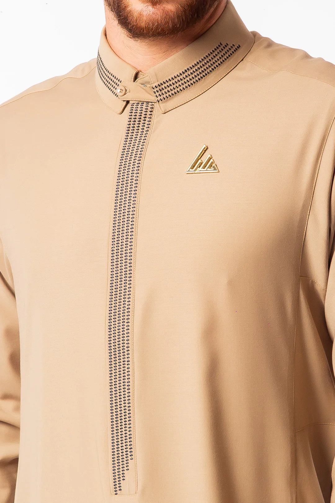 Mens Thobe AL AMEER - Tan Brown