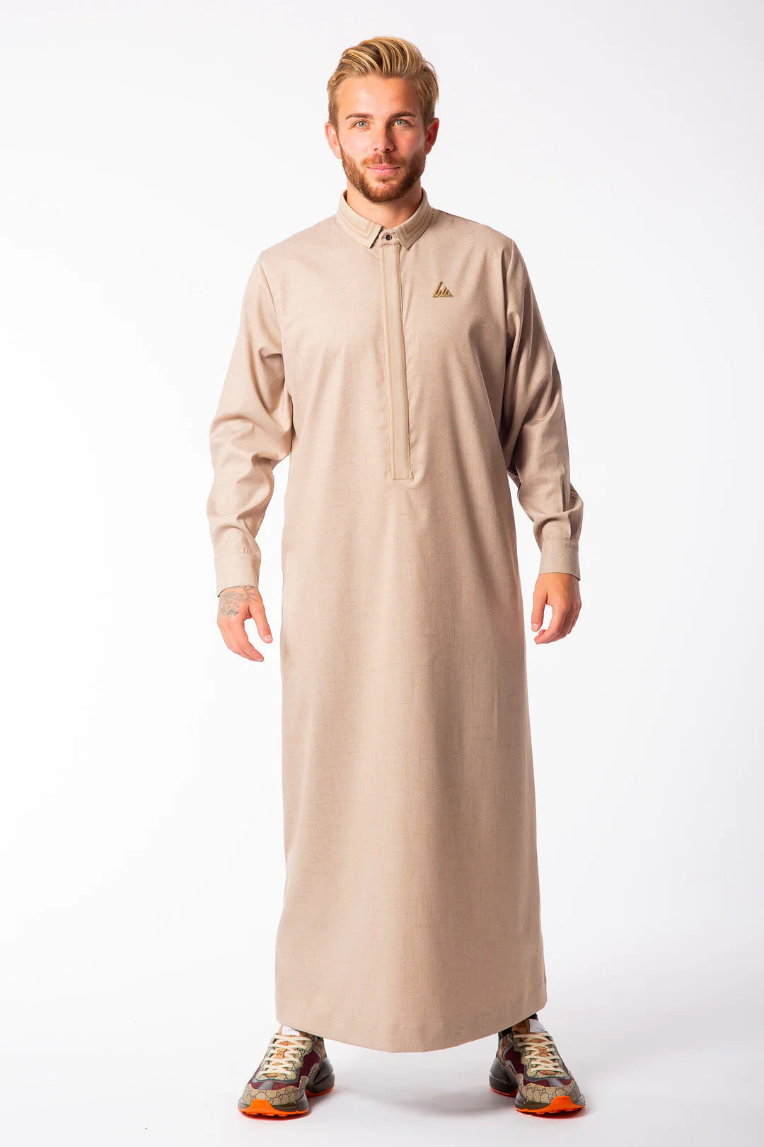 Mens Thobe AL AMEER - Light Brown