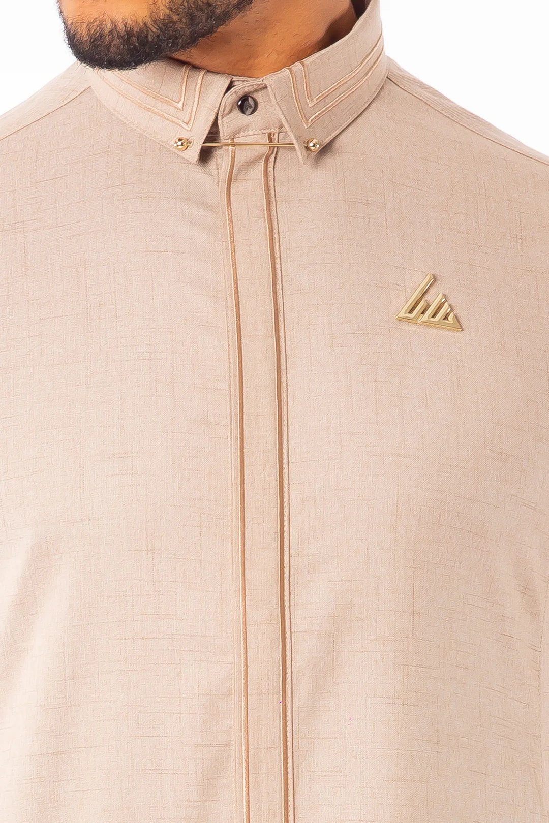 Mens Thobe AL AMEER - Light Brown