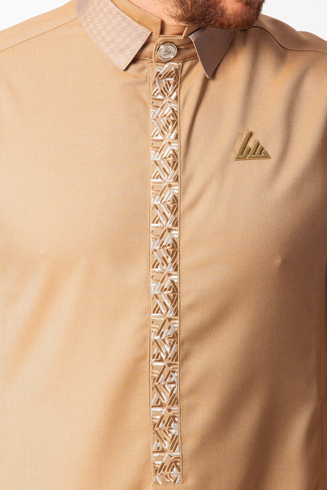 Mens Thobe AL AMEER - Caramel Brown