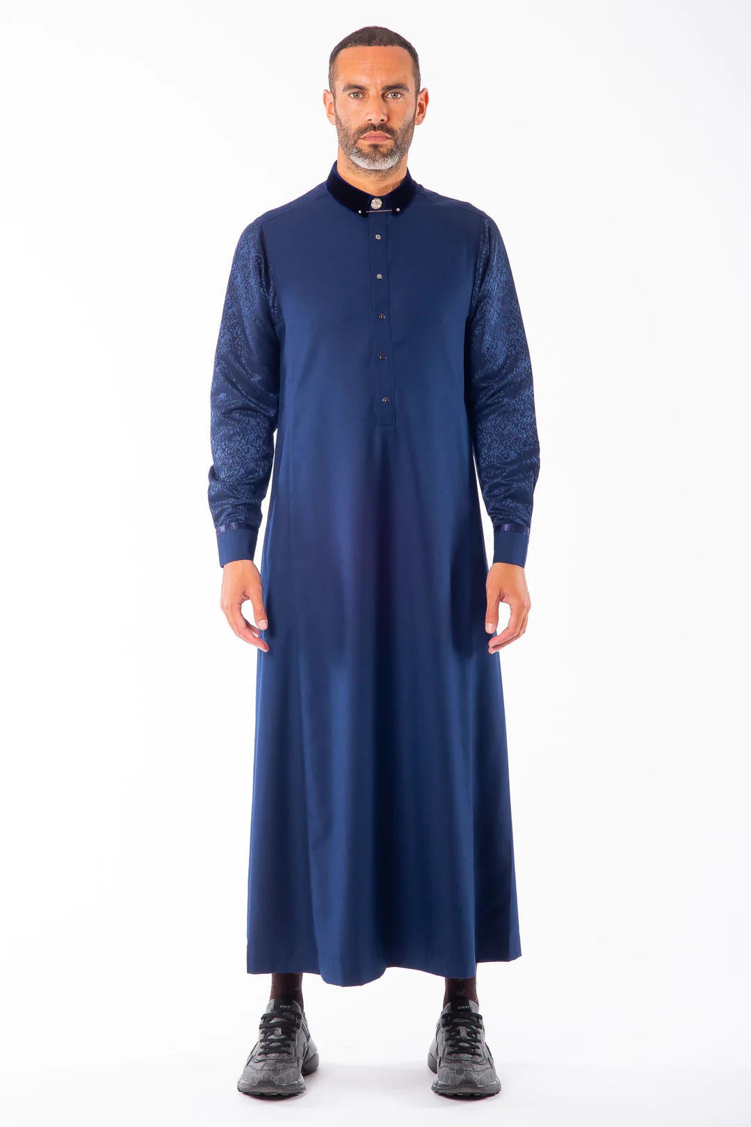 Mens Thobe AL AMEER - Navy Blue