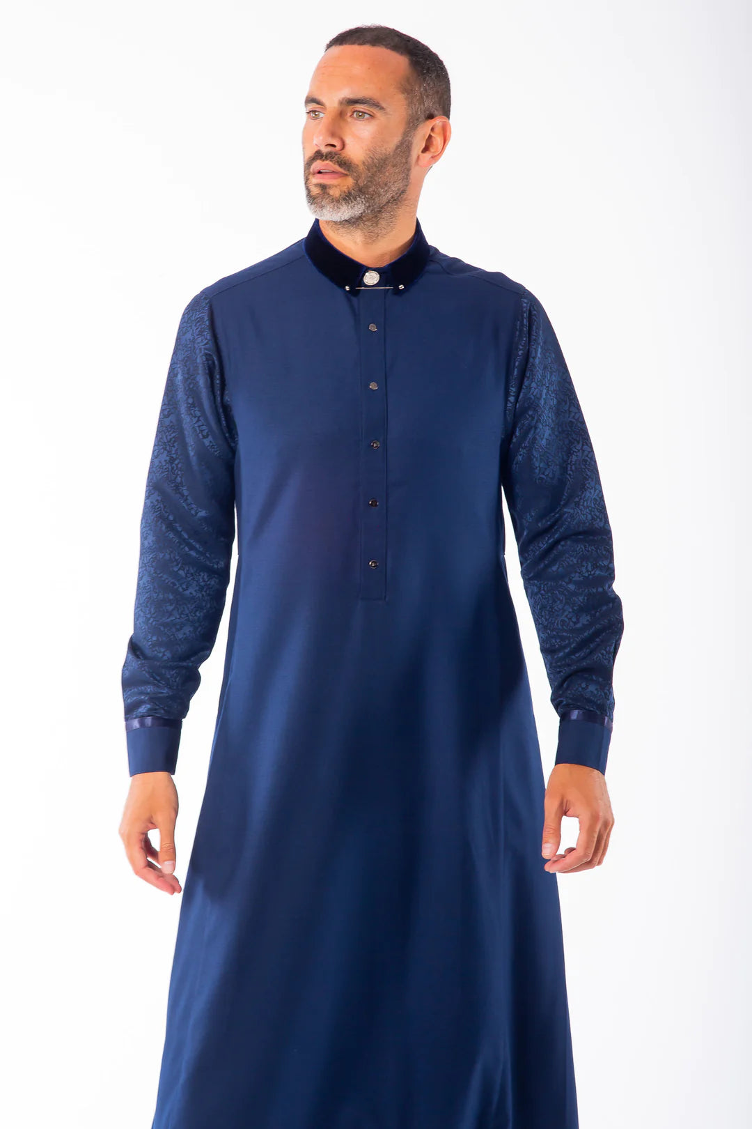 Mens Thobe AL AMEER - Navy Blue