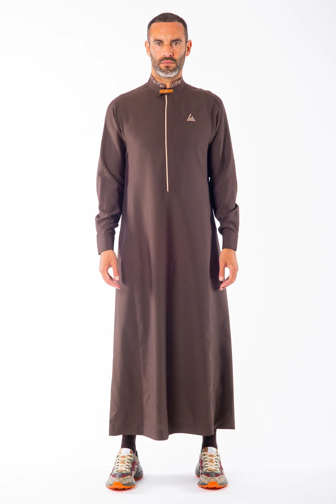 Mens Thobe AL AMEER - Dark Brown