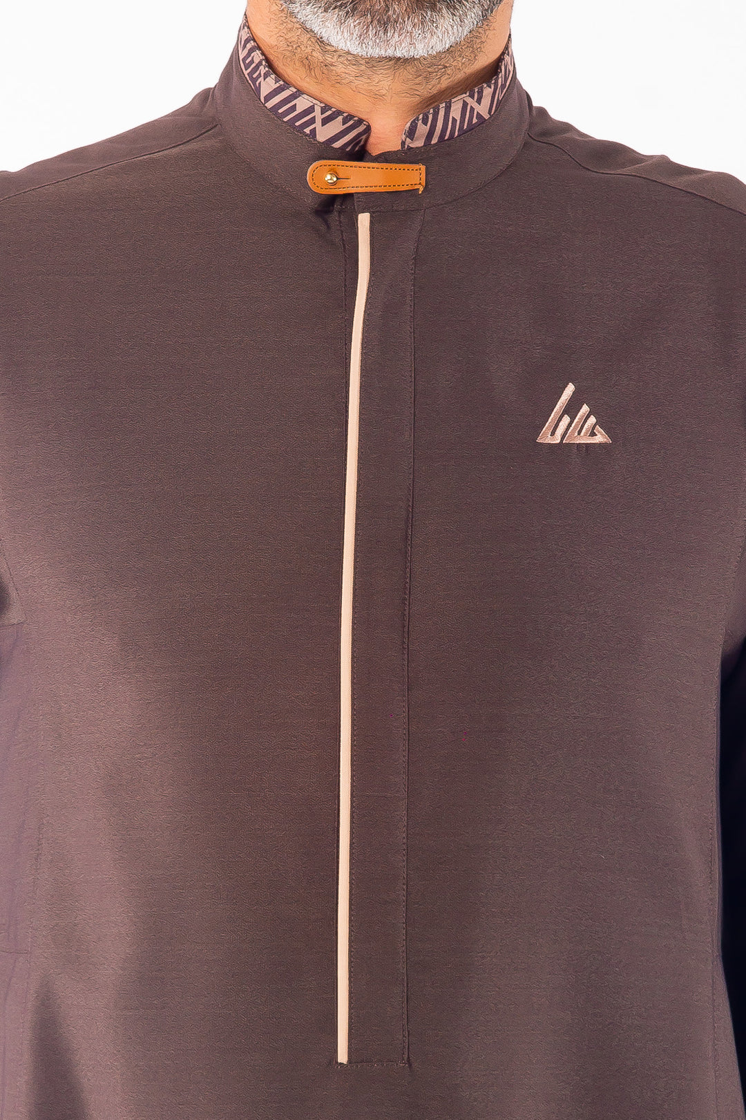 Mens Thobe AL AMEER - Dark Brown