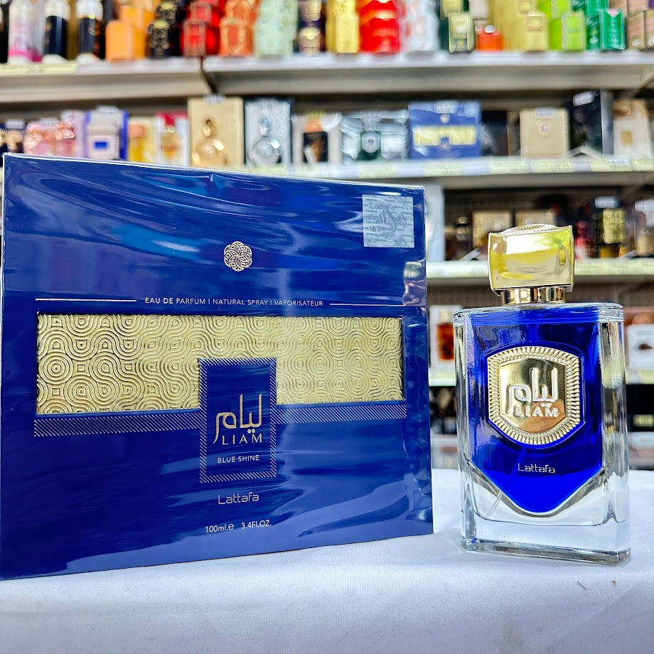 Liam Blue Shine EDP by Lattafa - 100mL Perfume