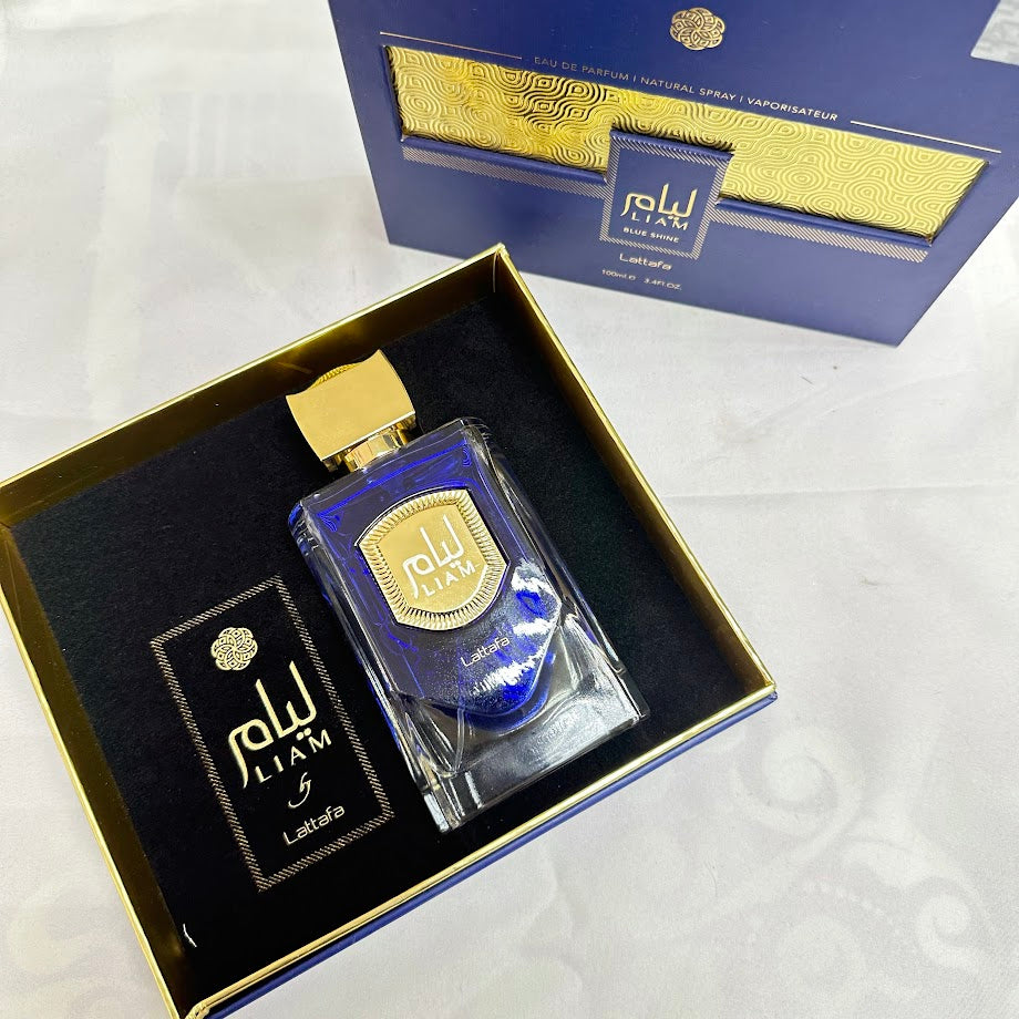 Liam Blue Shine EDP by Lattafa - 100mL Perfume