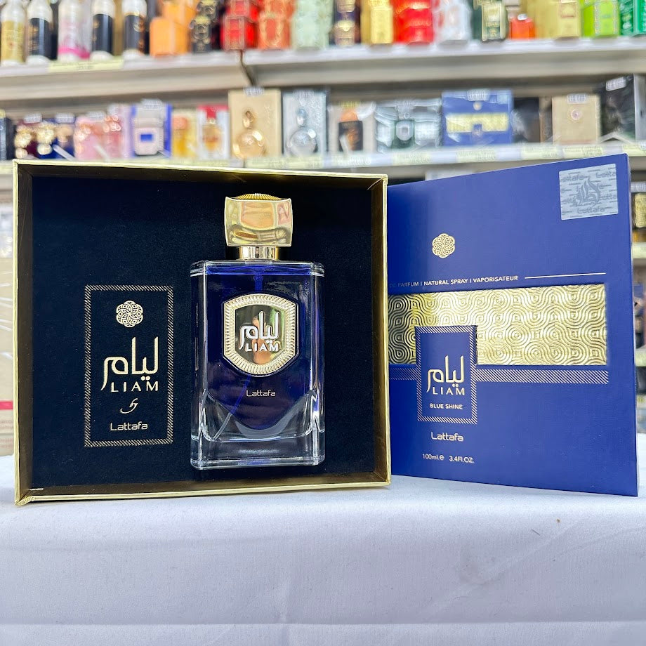 Liam Blue Shine EDP by Lattafa - 100mL Perfume