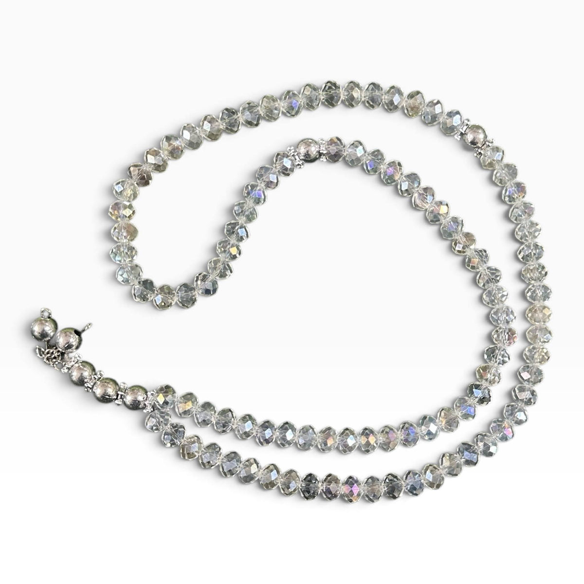 99 Beads Tasbih - Silver