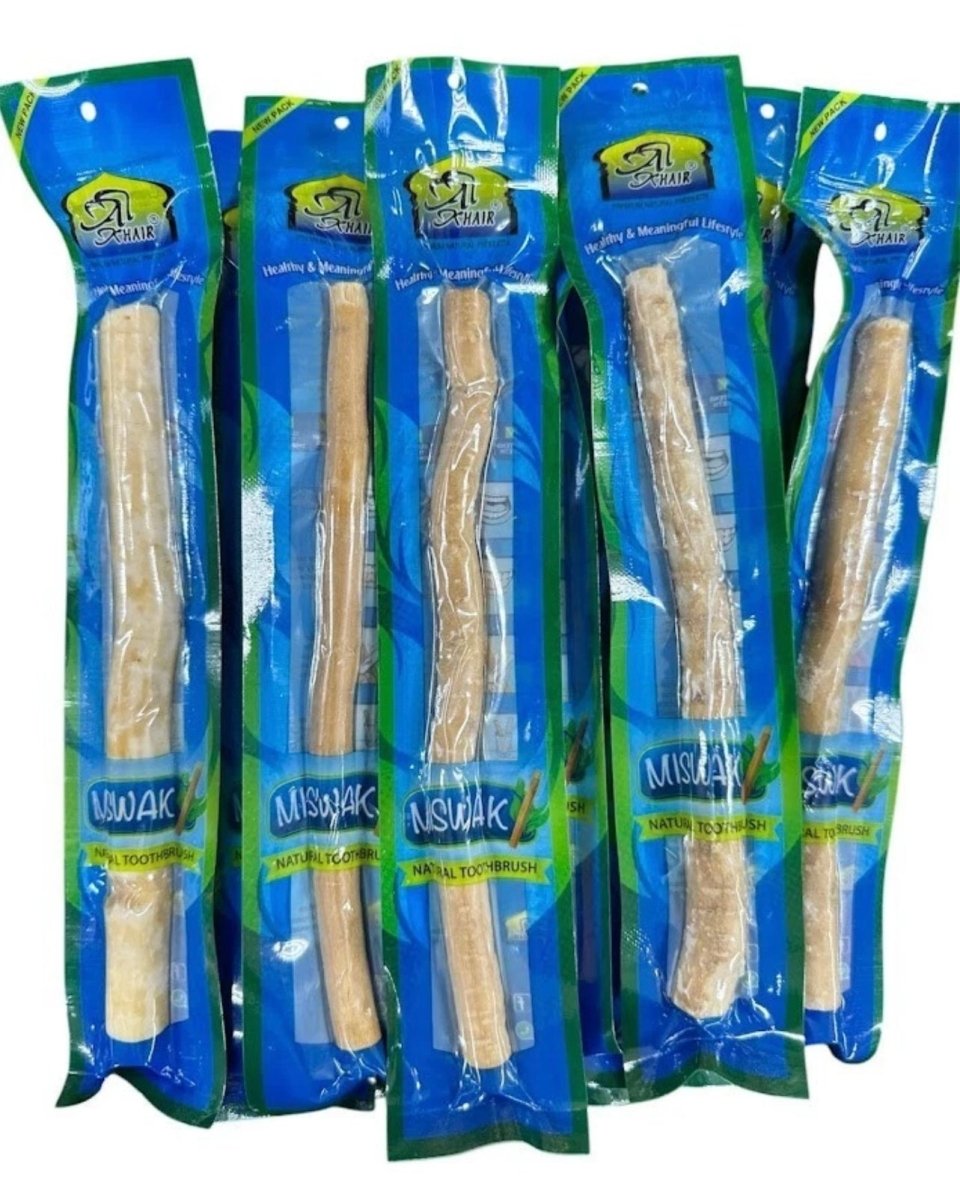 Al Khair Miswak - Natural Toothbrush Sewak Chewing Stick Peelu Tree Oral Hygiene - Barakah Shops