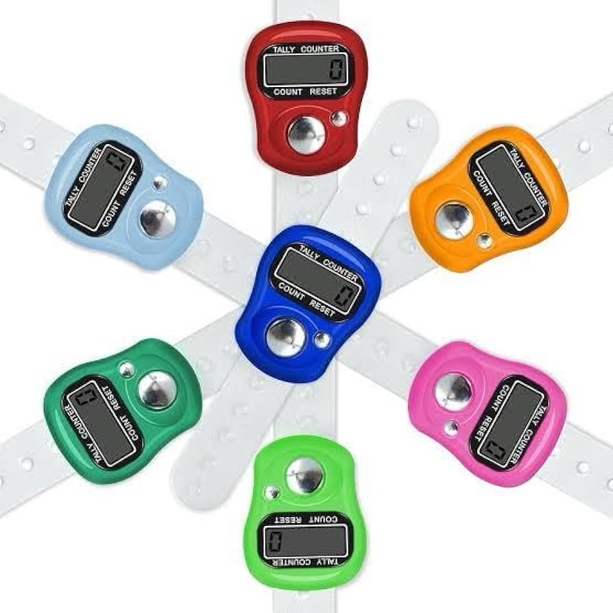 Digital Tasbih Finger Counter - Daily Dhikr (Color Varies) - Barakah Shops