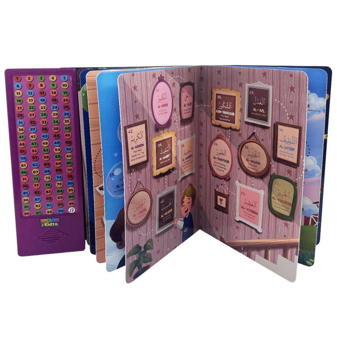 Let's Learn 99 Names of Allah Sound Book - Barakah Shops