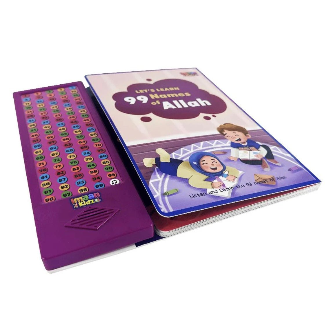 Let's Learn 99 Names of Allah Sound Book - Barakah Shops