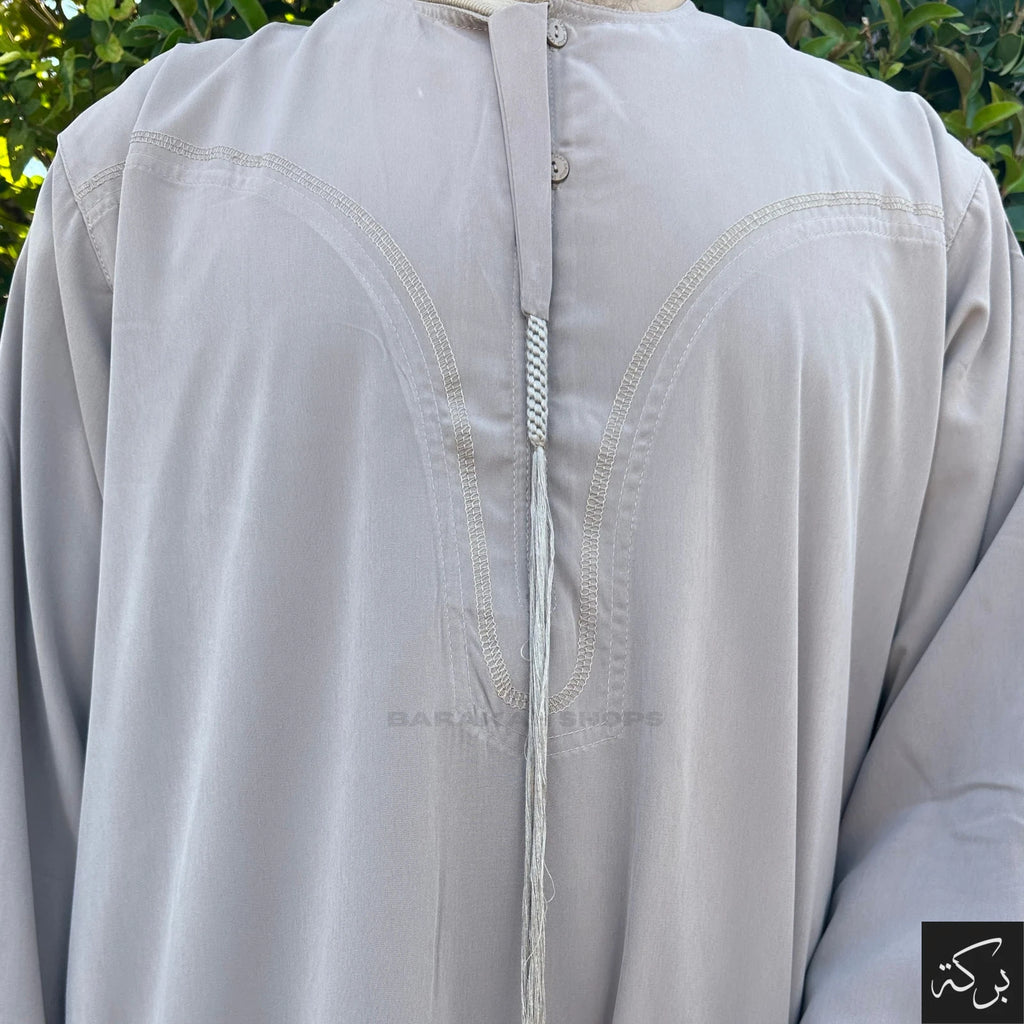 IKAF Men's Omani Thobe - Mocha