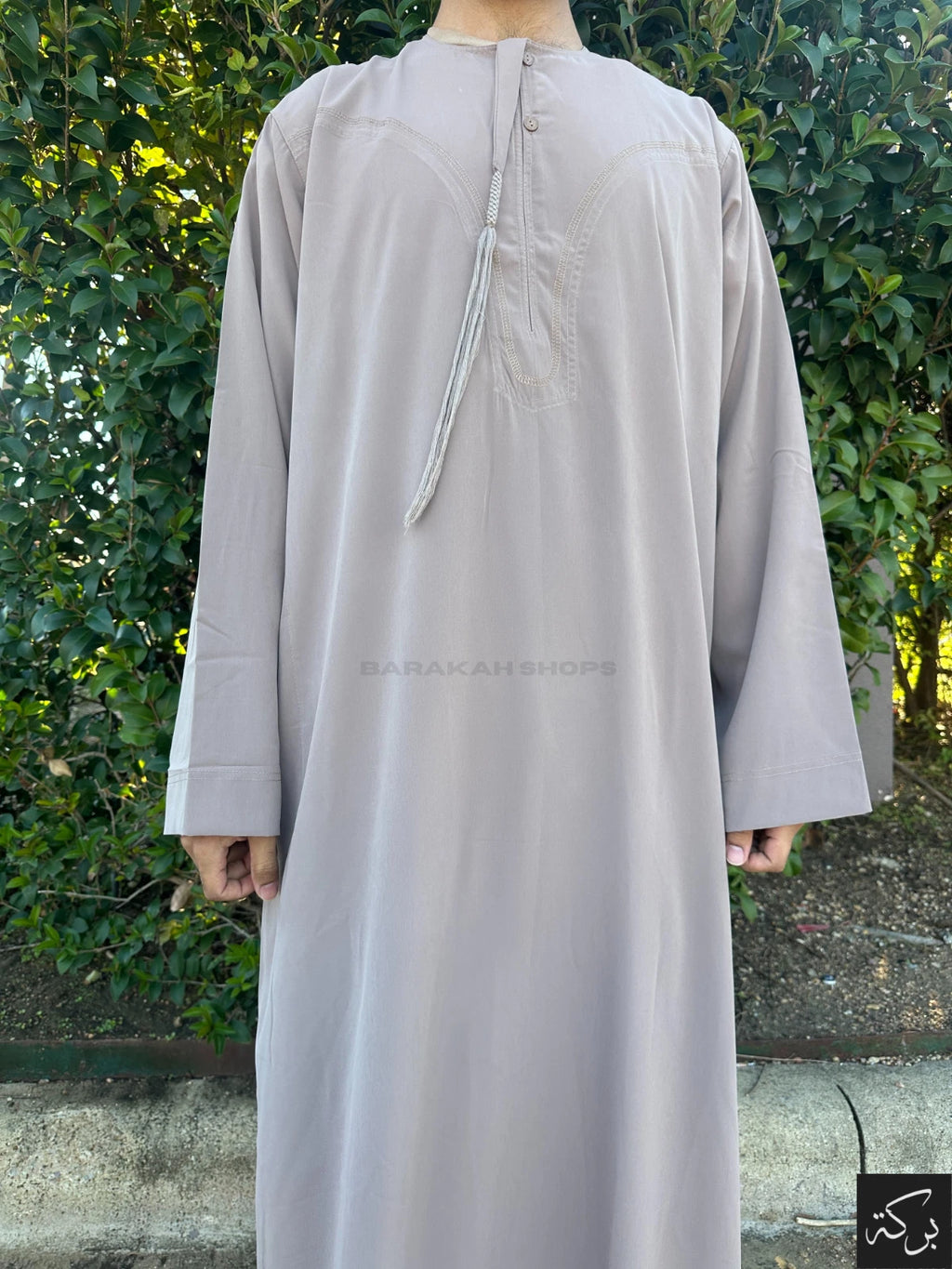 IKAF Men's Omani Thobe - Mocha