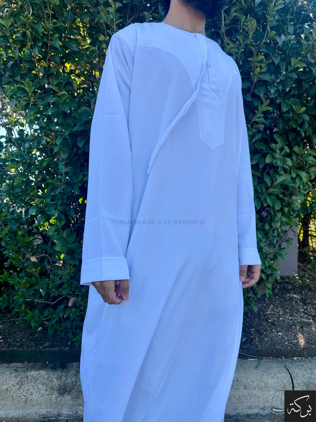 IKAF Men's Omani Thobe - Pure White