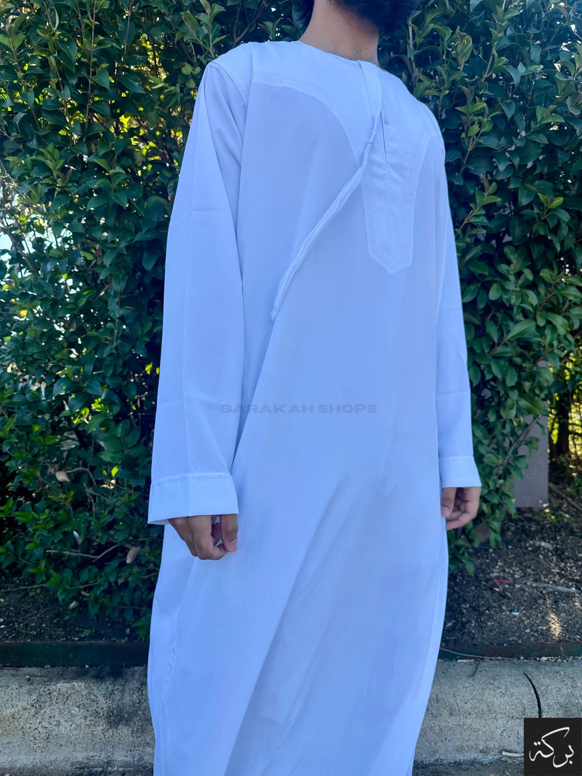 IKAF Men's Omani Thobe - Pure White