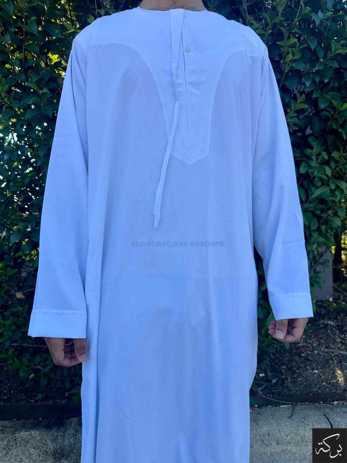 IKAF Men's Omani Thobe - Pure White