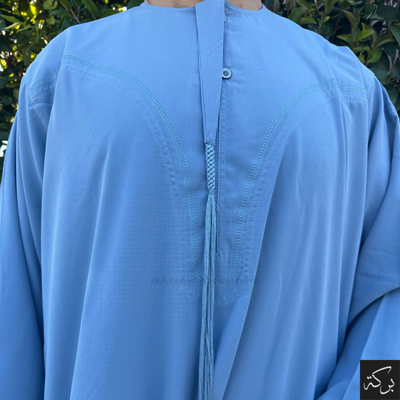 IKAF Men's Omani Thobe - Sky Blue