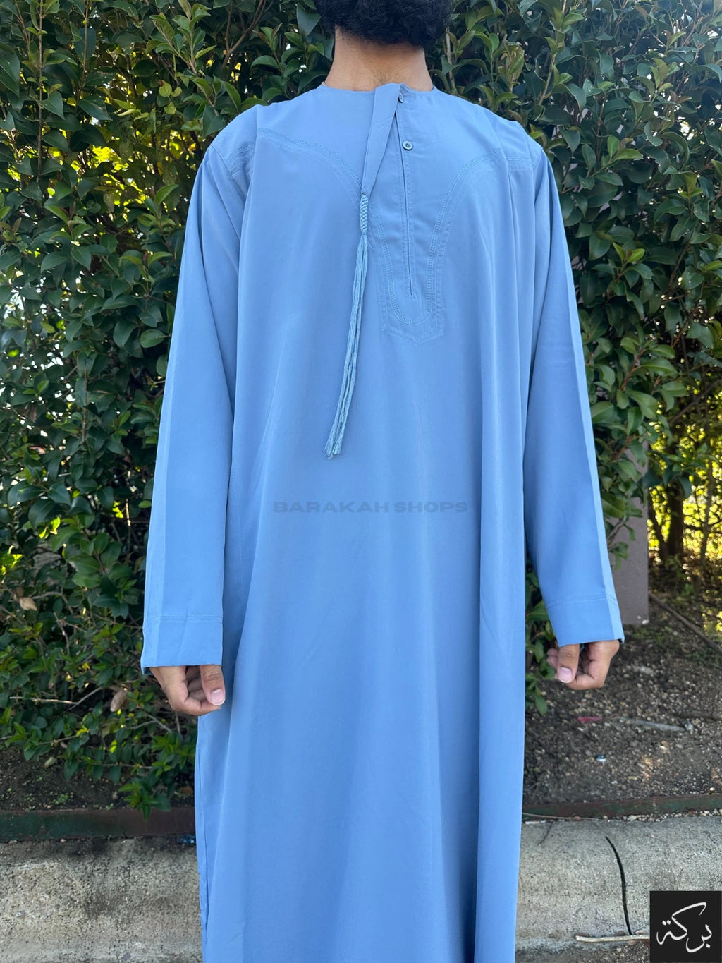 IKAF Men's Omani Thobe - Sky Blue