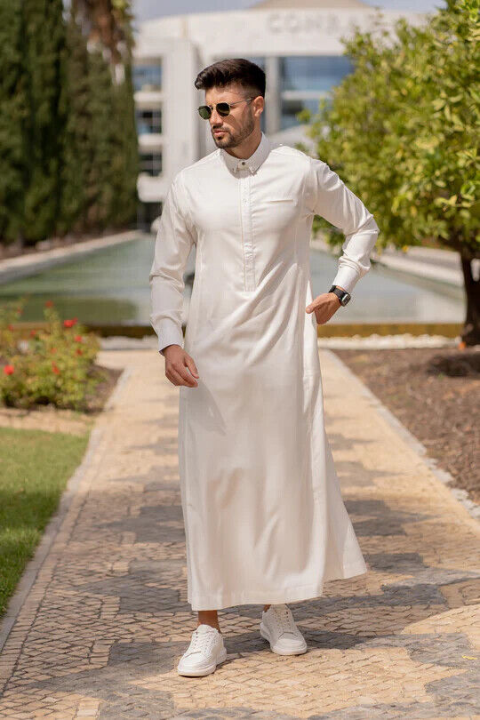 Mens Thobe AL AMEER - White