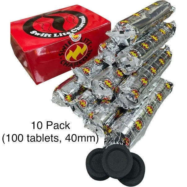 Charcoal Tablets for Bakhoor (10 per roll)