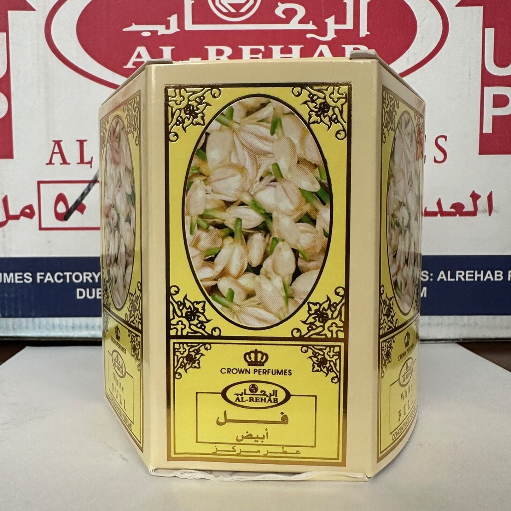 Al Rehab 6ml Roll On Perfume Oil - White Full