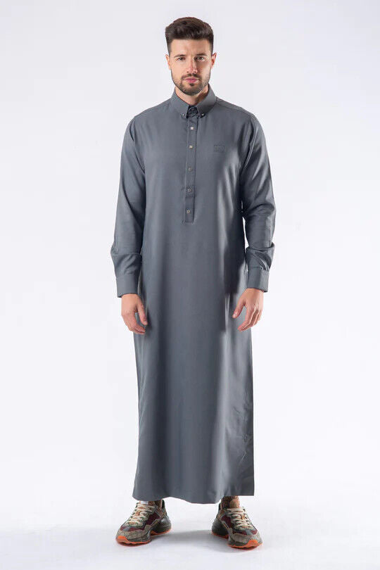 Mens Thobe AL AMEER - Gray