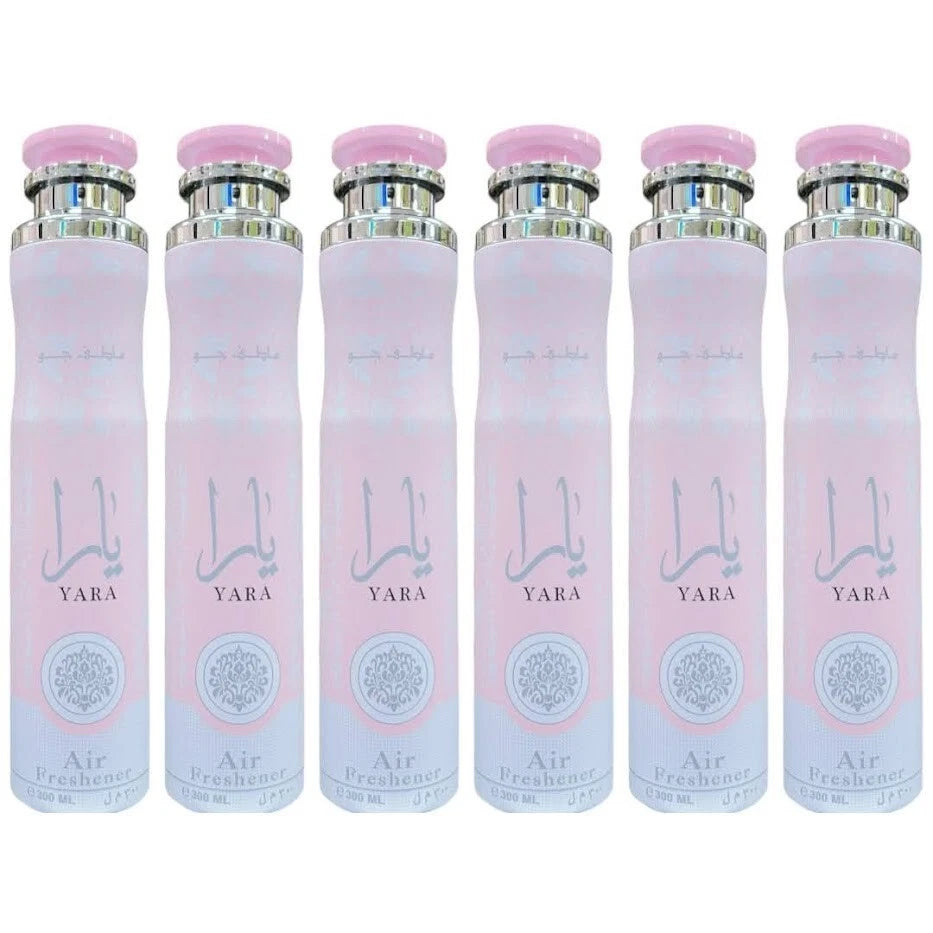 (6 PACK BUNDLE) Lattafa Air Fresheners - Yara