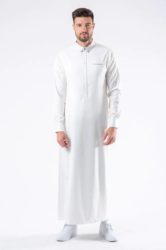 Mens Thobe AL AMEER - White