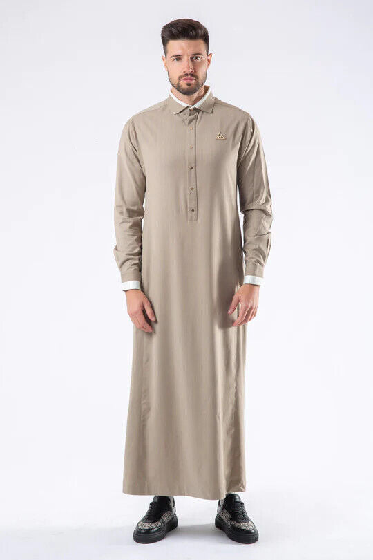 Mens Thobe AL AMEER - Beige