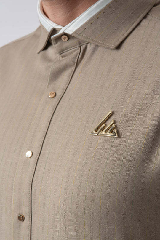 Mens Thobe AL AMEER - Beige