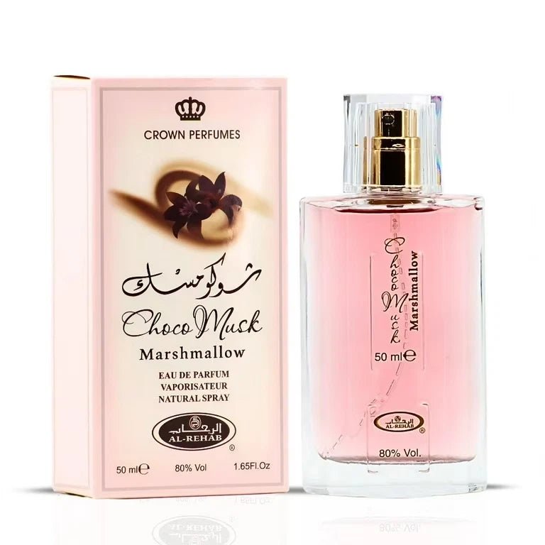 Al Rehab Choco Musk Marshmallow & Pistachio EDP Sprays 50ml (1.65 oz)