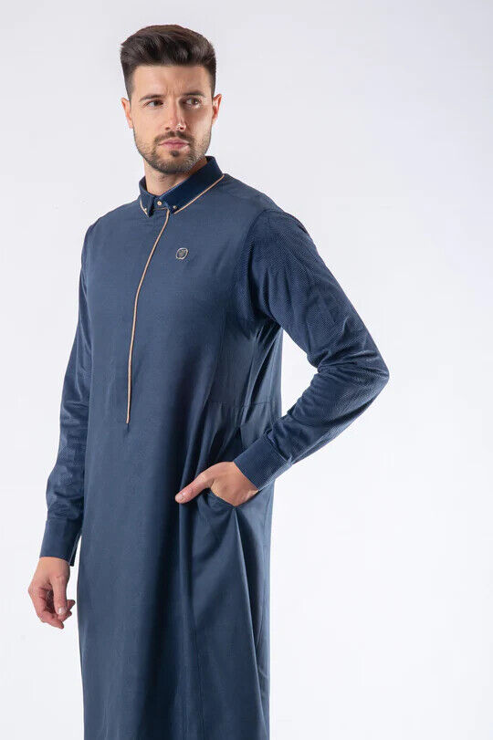 Mens Thobe AL AMEER - Ocean Blue